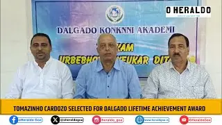 Tomazinho Cardozo selected for Dalgado Lifetime Achievement Award