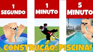 BATALHA DE CONSTRU&Ccedil;&Atilde;O DE 1 SEG, 1 MIN E 5 MIN! (Gerivaldo plays!)