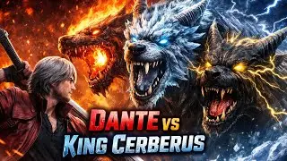 DANTE vs KING CERBERUS 😈🔥⚡❄️ | Triple Head Demon Boss Fight | DMC 5 ₹trending #ps4 