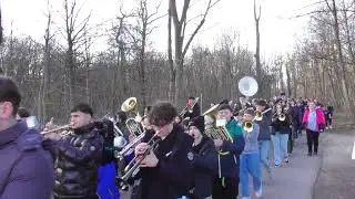Basler Guggemuusig Jung Garde (Marschprobe Lange-Erlen/ 9.2.2025)