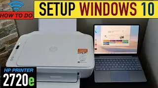 Настройка ноутбука или компьютера HP DeskJet 2720e под управлением Windows 10.