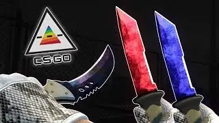All NEW Sapphires, Rubies & Blackpearls Knives [CS:GO Prisma Case Skins]