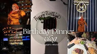 Birthday Dinner Vlog in NYC | Mastro&rsquo;s Steakhouse | Meet My Best Friend Ganiyat | Taweelah&rsquo;s World