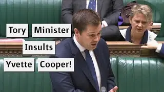 Home Office Minister Jenrick Insults Yvette Cooper Over Murals!