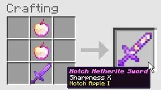 Minecraft UHC but I added *NEW* netherite items...