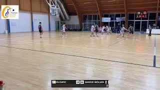 U19 silver - Olympic vs Sangio Wolves - 61-58
