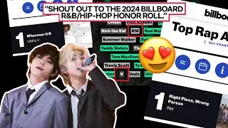 [ENG] RM and V of BTS Make History in the Billboard R&B/Hip-Hop Hall of Fame | News