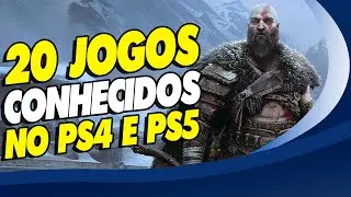 CORRE! 20 JOGOS CONHECIDOS E IMPERDÍVEIS EM PROMOÇÃO NO PS4 E PS5!