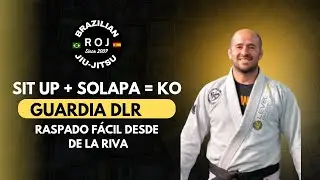 🥋 Raspado f&aacute;cil desde De la Riva | Sit Up Guard con agarre de solapa