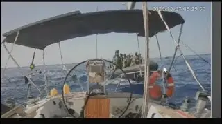 Watch in full: Marinette, last Sumud Flotilla boat, sails on toward Gaza
