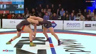 FS 86 kg: D. Pepłowski VS P. Dublinowski