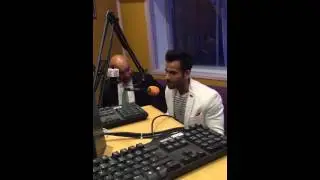 The Voice host: Karan Tacker at Sabras Studios