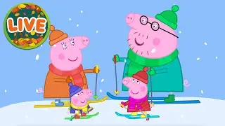 ❄️ Peppa Pig&rsquo;s BIG Christmas Adventures LIVE! 🎁🎄| English Full Episodes | Holiday & Travel Days Out