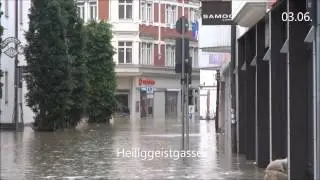Hochwasser Passau Innenstadt Juni 2013