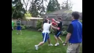 Backyard Boxing: Joe vs. Zarz