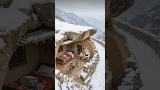 🥰 A beautiful place where it's always Snowing - Heavy Snowfall ❄️ | #nature #snowrain #shorts