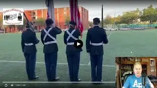 East Tennessee State AROTC Colors at Mardis Gras Drill Meet 2024 Tulane University