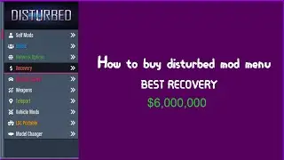 How To Buy Disturbed Mod Menu (GTA 5)