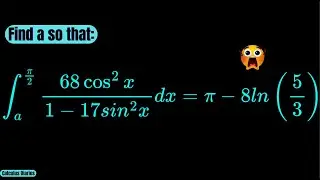 This Tricky Definite Integral Has a Surprising Lower Limit