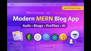 Modern MERN Blog App | Full Stack Project | Auth, Blogs, Profiles & More