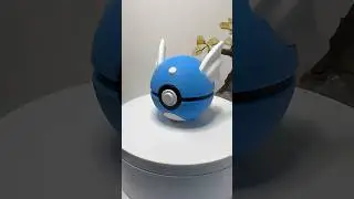 Mini Dratini Theme Ball | Link In Bio | #pokemon #pokeball #3dprinting