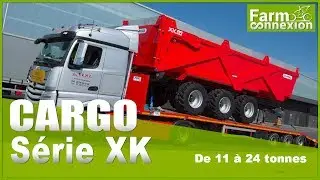 Nouvelles bennes CARGO XK - 11 &agrave; 24 tonnes