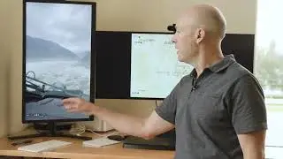 Early View of Tracy Arm Landslide Features