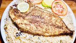 Fish mandi/pomfret mandi/Original Yemeni fish mandi recipe/108th/original recipe[Arabic fish mandi]