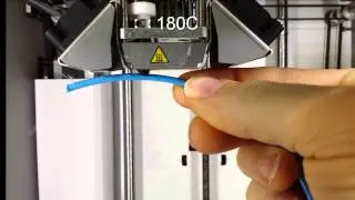 Ultimaker Nozzle Temp Sensor Test using only filament
