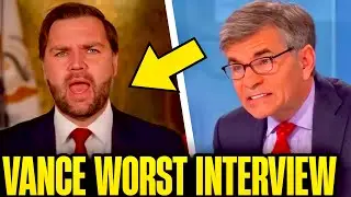 JD Vance SHUT DOWN On Air After DISASTROUS Interview Meltdown!