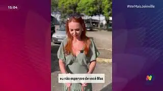Dona Vilma vira fen&ocirc;meno da internet ap&oacute;s v&iacute;deo espont&acirc;neo na praia
