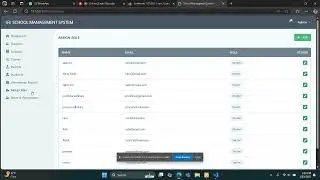 Simple Student Management system in Laravel and Blade