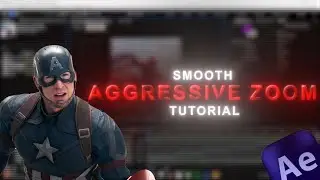 Fast Zoom Transition After Effects | Aggressive Cinematic Zoom Effect Tutorial