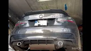 BMW f30 2015 n55 335i stock exhaust cold start