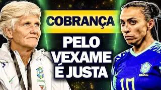 VEXAME do Brasil na Copa do Mundo Feminina MERECE CRÍTICAS SIM 🤬