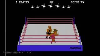 Rock'n Wrestle - Early WWF Wrestling Sports Simulation - Games of Commodore 64