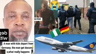 CHAI WHAT A SAD END🛑GERMAN GOVERMENT DEPORT NIGERIA HUSBAND & WIFE WIT 2KIDS HEART SURGERY BACK TO🇳🇬