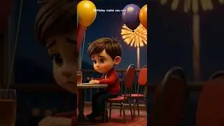 Alone on his Birthday😭 #shorts