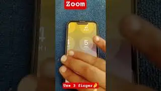 iphone zoom problem