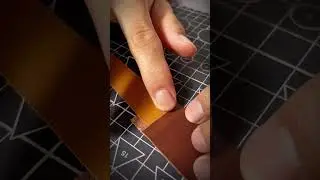 Purely handmade leather watch strap #watchbands