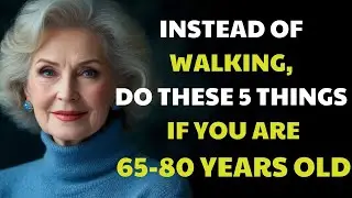 60-70-80 лет? Меньше ходите пешком? Попробуйте вместо этого делать эти 5 вещей.