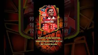 Madfut 23 Sbc solution Marcus Rasford 97 Best XI Sbc 