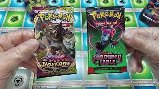 Pokemon Sword and Shield vs Scarlet and Violet pack battle ⚔ Who wins this round?