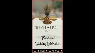 Traditional Wedding Invitation Video
