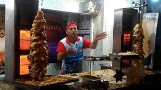 Лазаревское, сочи. Шоу шаурма!!!
