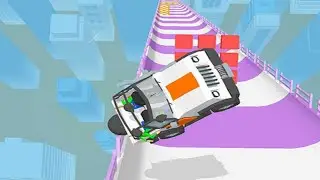 Free Fall - Mega Ramp 😱🔥 GAMEPLAY (Android)
