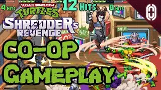 Teenage Mutant Ninja Turtles Shredder's Revenge - Arcade - Chill Mode - 6 Players CO-OP Gameplay