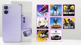 Oppo A6x 8+ Games Test - PUBG/New State/Free Fire/Call Of Duty/Genshin Impact/Asphalt 9
