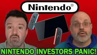 Nintendo Stock Is In FREE FALL (Kind Of) As Investors PANIC #reviewtechusa