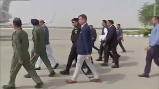 Defence Minister Rajnath Singh Visits Bhuj Airbase, Meets 'Air Warriors'.#rajnathsingh #bhuj